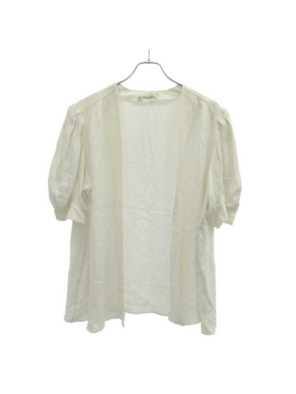 Saint Laurent Rive Gauche Vintage Short Sleeve Jacket White